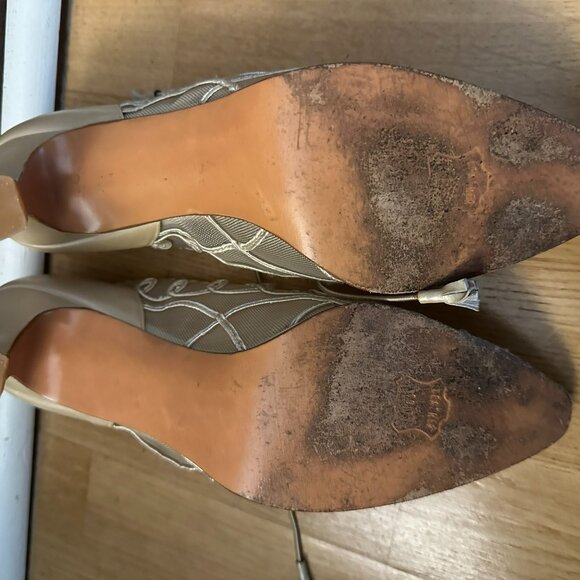 👠 Vintage Stuart Weitzman “Cinderella” Wedding Shoe 👠 - Picture 6 of 8